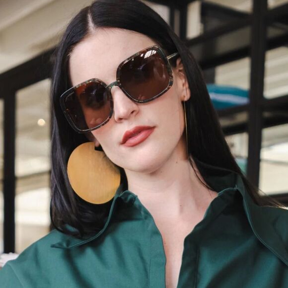 Transparent Free People Janis Sunglasses NWT main image 7